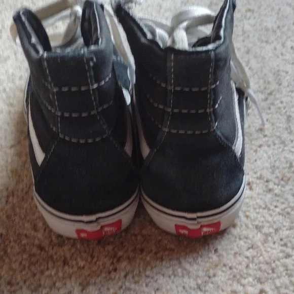 Vans Black High-Top Sneakers - Picture 8 of 9